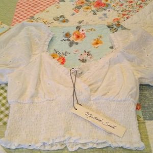 Brand new mustard seed tank top